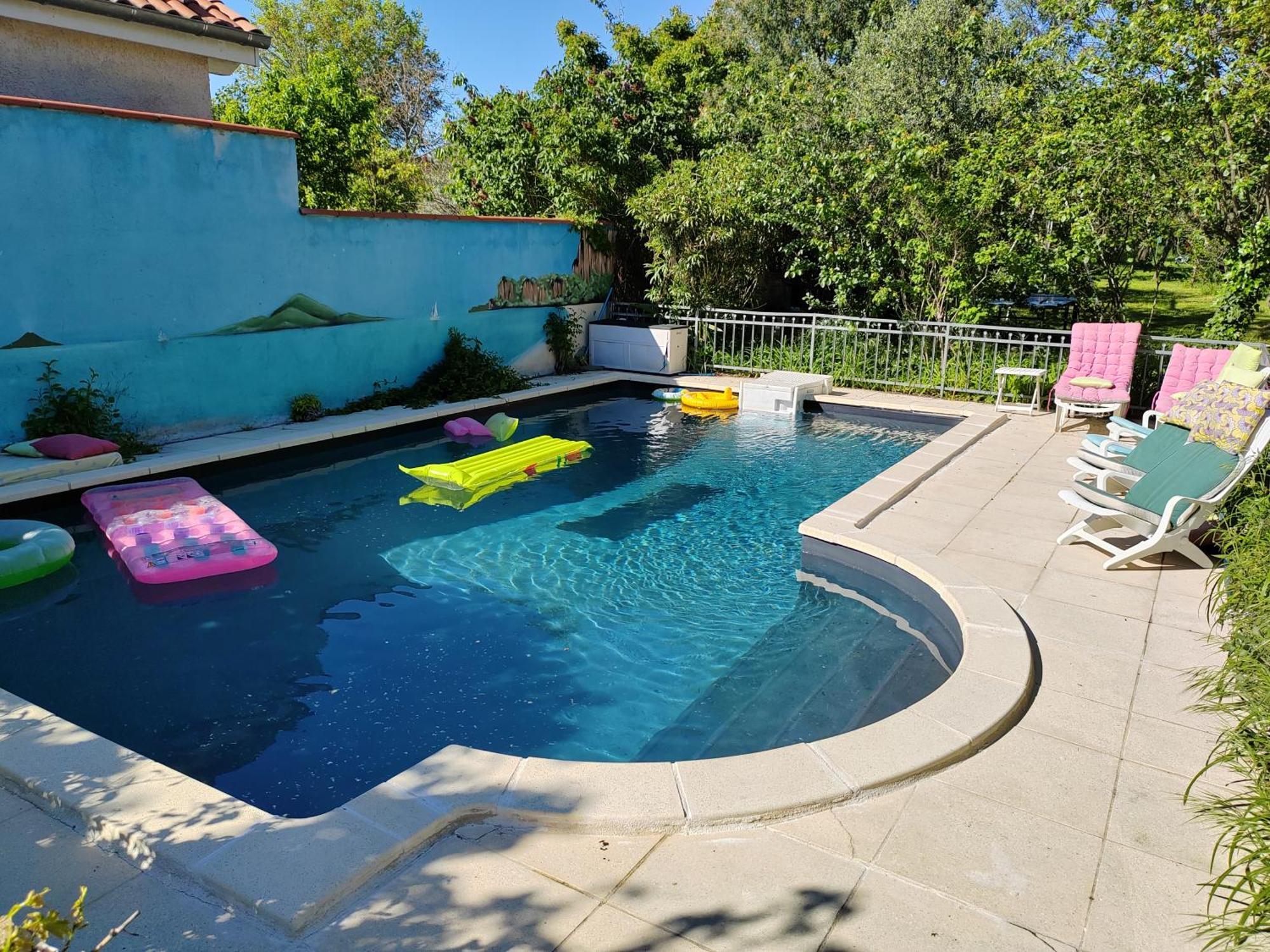 Ferienwohnung 80 M2 Independant 4 Personnes Direct Gare Ou Aeroport Jardin Piscine Toulouse Exterior foto